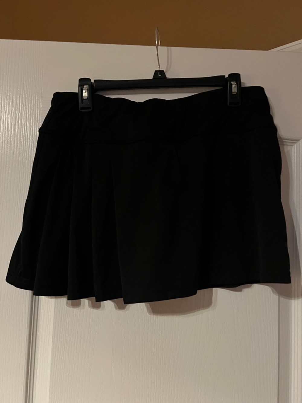 bolle Black Activewear Skirt with Subtle Logo
